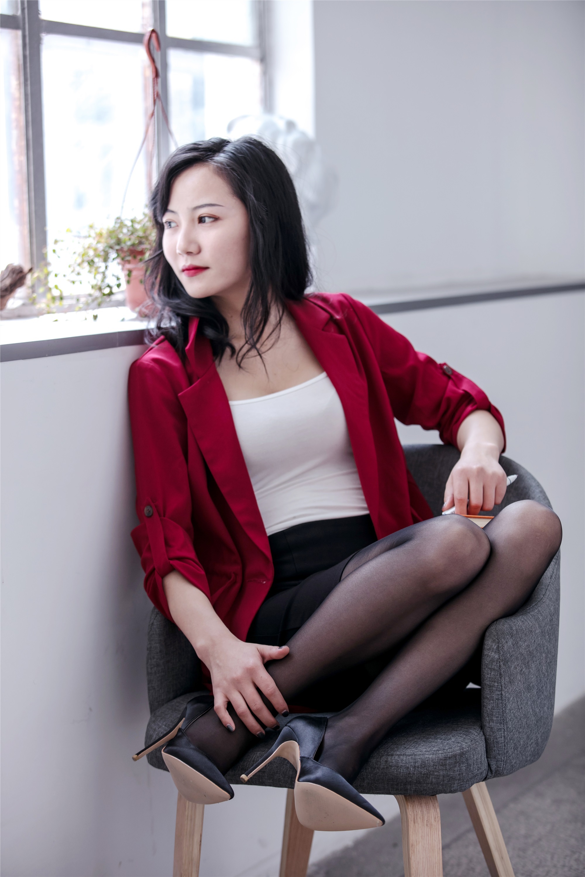 奈丝写真 NO.087 小啊刀-通勤Office Lady